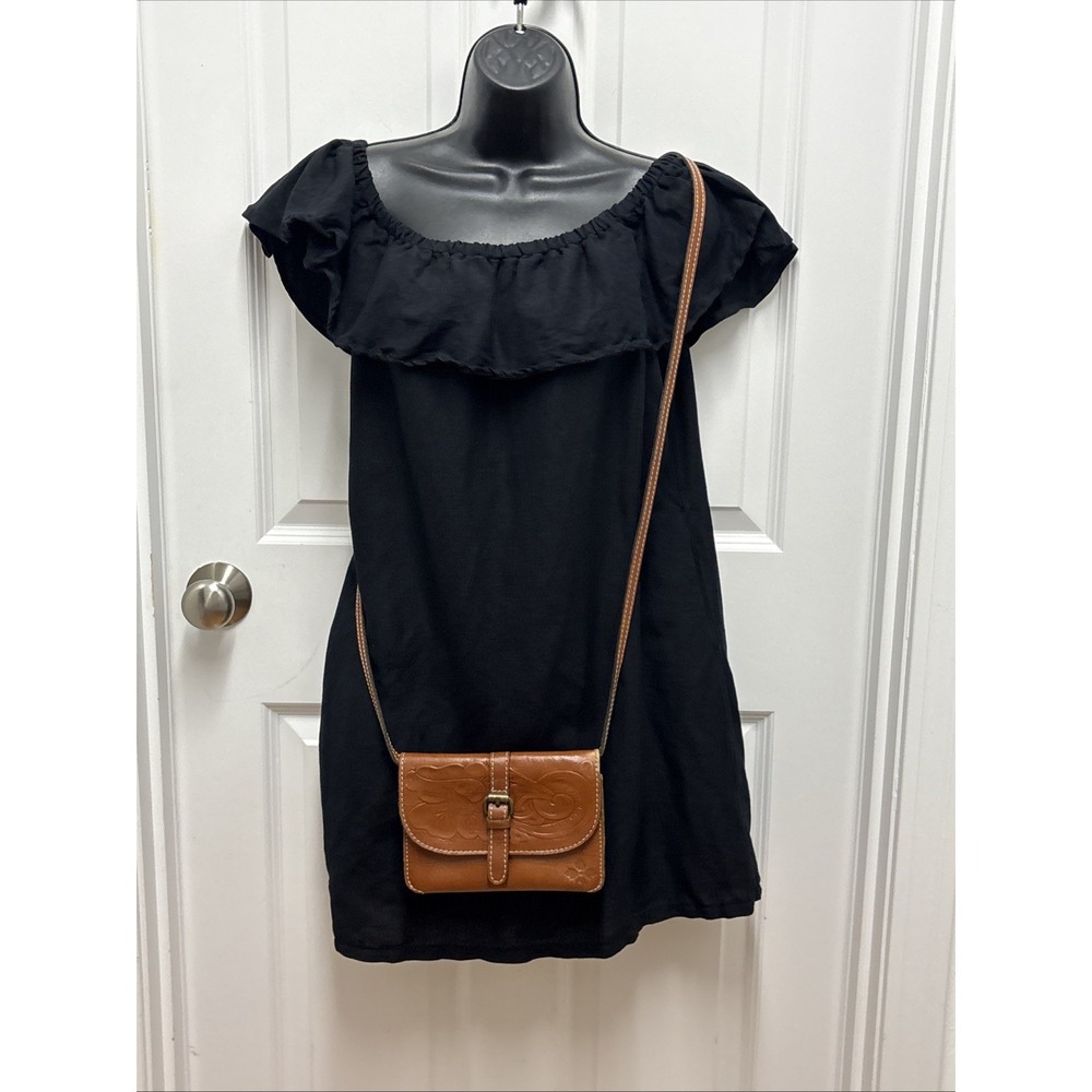 PATRICIA NASH Small Handbag The TORRi Crossbody Tooled Italian Leather